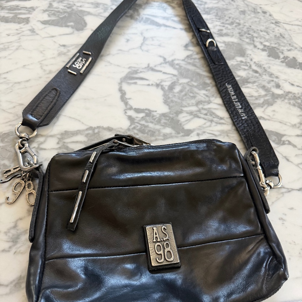 A.S.98 Brent Handbag - Black